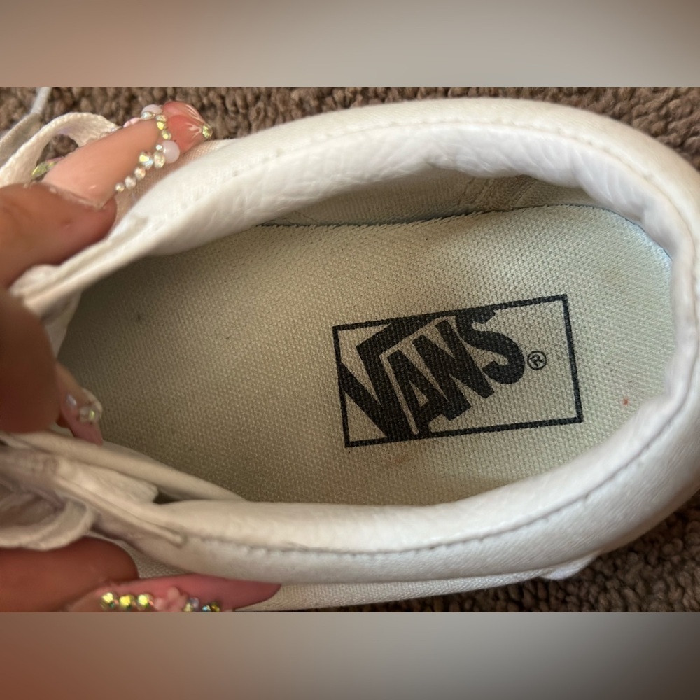 Vans Women's Old Skool shite - Picture 5 of 9